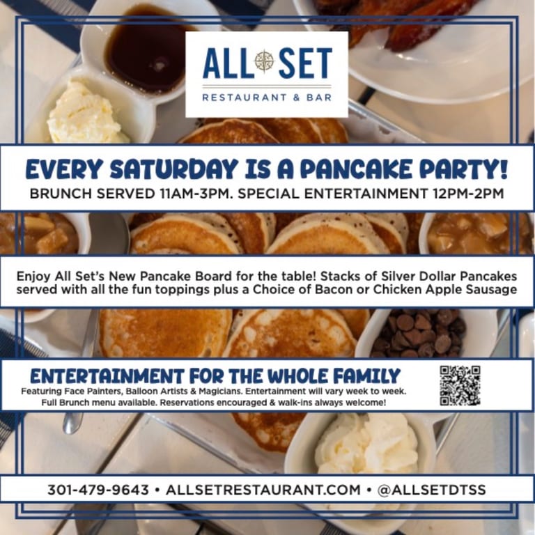 Every Saturday is a Pancake Party