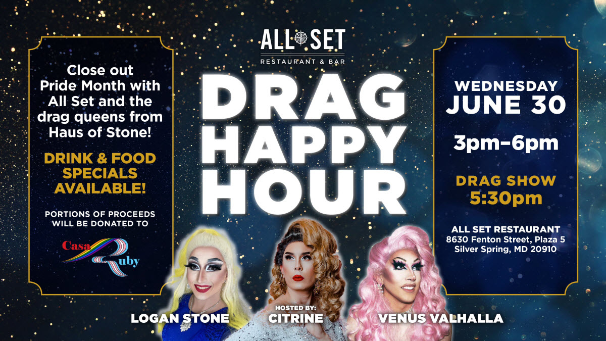 Silver Spring Drag Queen Happy Hour