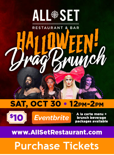 Silver Spring Halloween Drag Show at All Set Restaurant