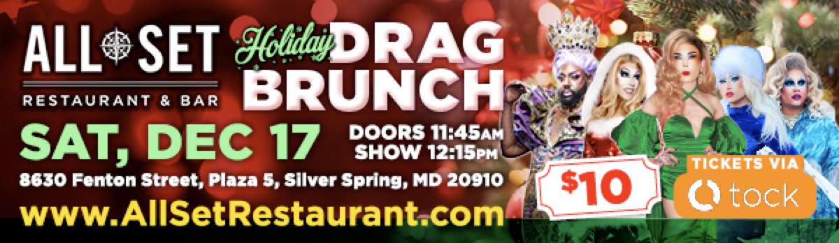 All Set Restaurant Holiday Drag Brunch